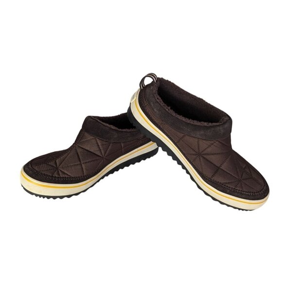 Skechers Chocolate Brown Quilted Slip on Sneaker Women's size 7 - Picture 6 of 7